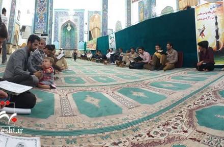 یک ماه بندگی بر خوان رحمت الهی+گزارش تصویری