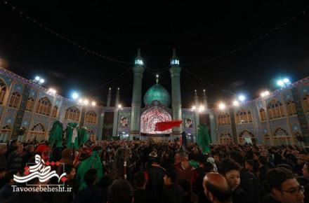 همنوایی با کودکان آل طه در فاطمی ترین حرم اهل بیت (ع)+گزارش تصویری