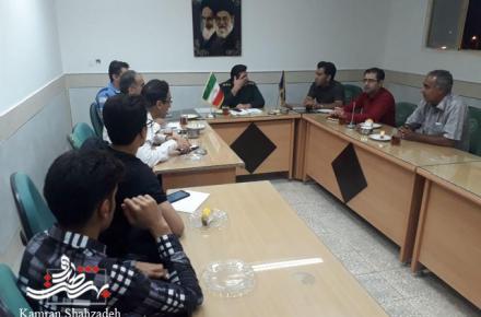 دیدار فرمانده حوزه مقاومت بسیج امیرالمومنین با خبرنگاران+ گزارش تصویری