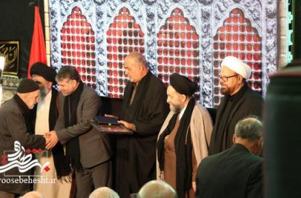 تجلیل از پیرغلامان اباعبدالله الحسین(ع)+گزارش تصویری