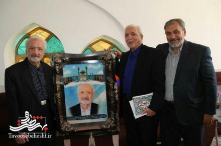 تجلیل از شاعر پیشکسوت آران و بیدگلی+گزارش تصویری