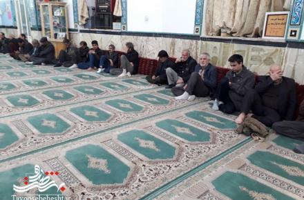 عزاداری ایام فاطمیه در مسجد امام زمان (عج) عباس آباد