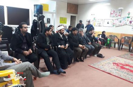 دیدار دادستان شهرستان آران و بیدگل از تمرین هنرمندان جنگ ولایت