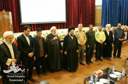 مراسم تکریم امام جمعه سابق و معارفه امام جمعه جدید شهرستان آران و بیدگل+گزارش تصویری