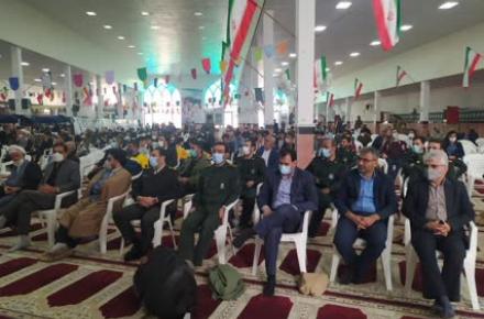 مراسم راهپیمایی روز ۱۳ آبان در آران وبیدگل برگزار شد 