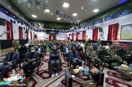 مراسم تودیع و معارفه فرمانده گروه 840 موشکی شهید کبریایی