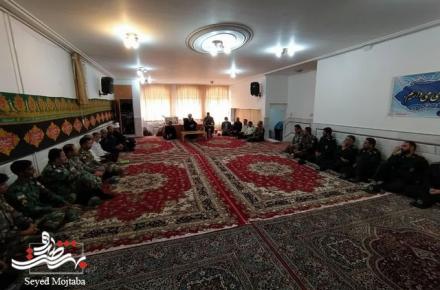 دیدار نیروی های مسلح شهرستان با امام جمعه شهر آران وبیدگل