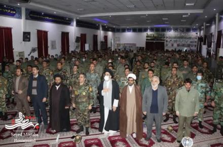 مراسم گرامیداشت حماسه ۹ دی در گروه ۸۴۰ موشکی نزاجا