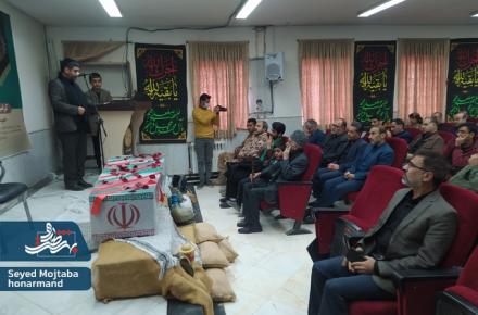 دانشگاه پیام نور آران و بیدگل در روز دانشجو معطر به عطر شهید گمنام شد 