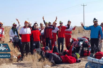 هلال احمری ها در مرنجاب