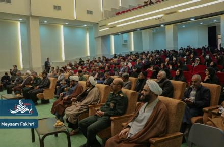 سردار فدا در جمع نخبگان بسیجی