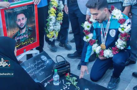 نجف ایران میزبان قهرمان آسیا شد