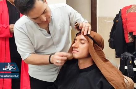 شب اول اجرای نمایش بانوی بی‌نشان