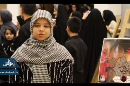 روایتی،از حضور دختران نوجوان و جوان در شب دوم اجرای نمایش بزرگ آیینی بانوی بی نشان 
