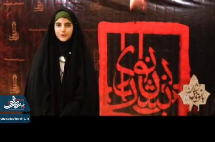 روایتی،از حضور دختران نوجوان و جوان در شب چهارم اجرای نمایش بزرگ آیینی بانوی بی نشان