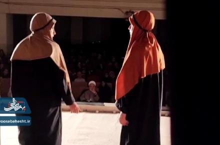 شب ششم اجرای نمایش بانوی بی‌نشان