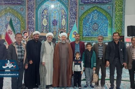 روایتی از حضور عوامل اجرایی نمایش بزرگ آیینی بانوی بی نشان در مصلی نماز جمعه آران و بیدگل 