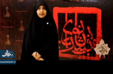 روایتی،از حضور دختران وپسران نوجوان در شب نهم اجرای نمایش بزرگ آیینی بانوی بی نشان