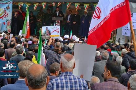 پیام روشن حضور مردم آران و بیدگل در راهپیمایی ۲۲ بهمن ۱۴۰۴ از نگاه دوربین ها