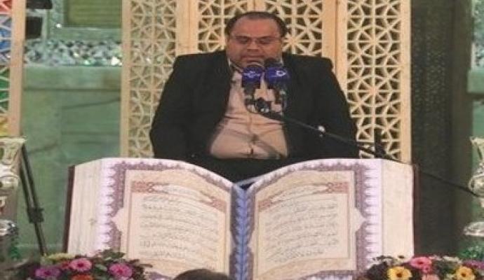 تلاوت سوره نصر توسط حاج مهدی خطيب فر