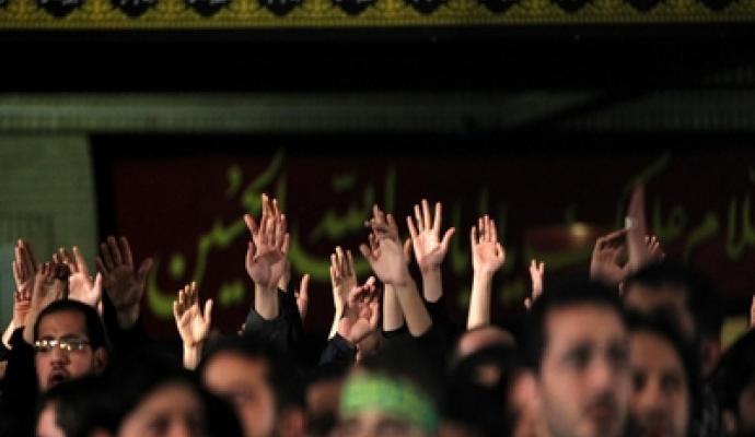 نوحه حضرت علی اصغر(ع) در هیئت علی بن موسی الرضا(ع)