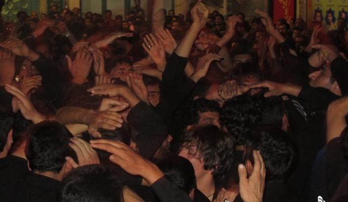 نوحه شب عاشورا هیئت علی بن موسی الرضا(ع)