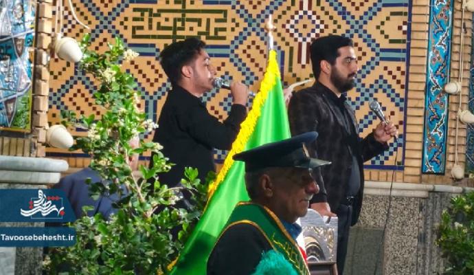  نیم نگاهی به مراسم تجلیل از مقام معلم در حرم مطهر هلال بن علی (ع) 