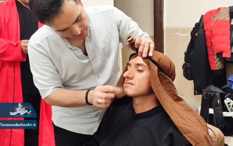 شب اول اجرای نمایش بانوی بی‌نشان