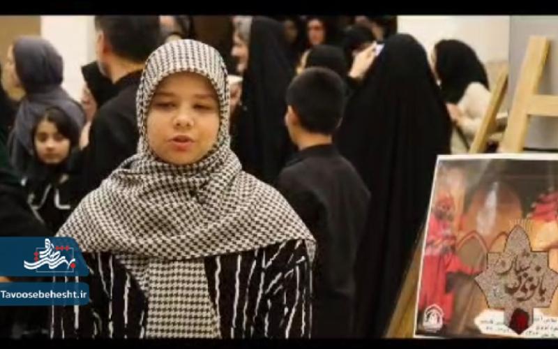 روایتی،از حضور دختران نوجوان و جوان در شب دوم اجرای نمایش بزرگ آیینی بانوی بی نشان 