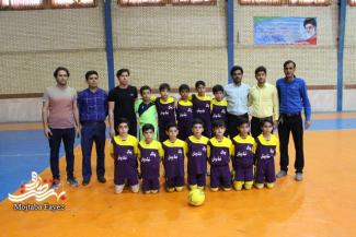 تیم فجر نایب قهرمان مسابقات فوتسال نونهالان