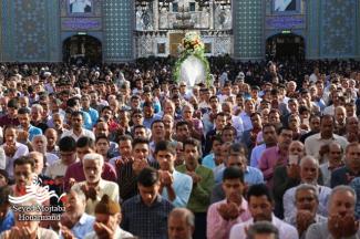 اقامه باشکوه نماز عید سعید فطر