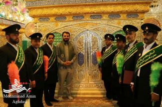 پیچیدن عطر کرامت رضوی در شمال استان اصفهان