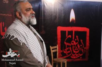 حضور سردار نقدی در محل اجرای نمایش بزرگ آیینی بانوی بی نشان