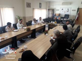 نشست و دیدار ریاست اداره فرهنگ و ارشاد اسلامی شهرستان با خبرنگاران