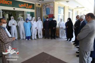 تقدیر از فرشتگان سپید پوش