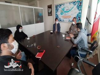 نشست مشترک عوامل روزنامه سراج با عوامل مجموعه طاووس بهشت