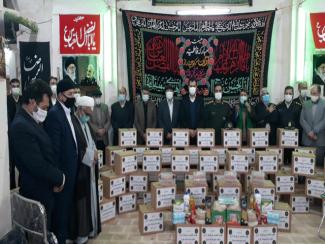 آیین همدلی و کمک مومنانه در تکیه حاج عبدالله خان آران و بیدگل