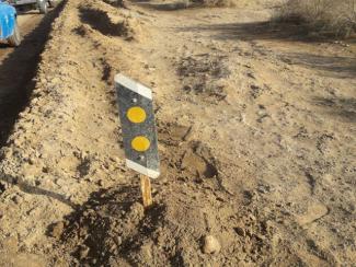 نصب تابلوهای مسیرنما در مسیر مرنجاب توسط مدیریت منطقه مرنجاب