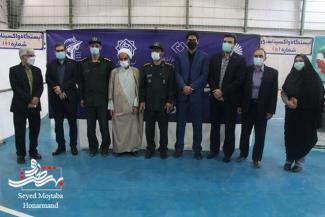 افتتاح مرکز تجمیعی واکسیناسیون آران و بیدگل 