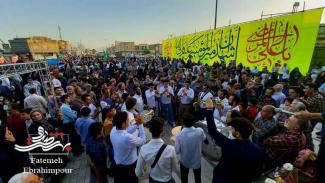 حضور ۳۰ هزار نفر در جشن یک کیلومتری غدیر در آران و بیدگل