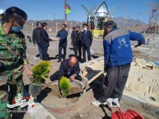 توزیع بیش از ۱۰ هزار نهال در آران و بیدگل 