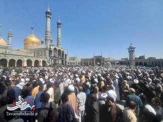 تشییع و تدفین شهید آیت الله عباسعلی سلیمانی