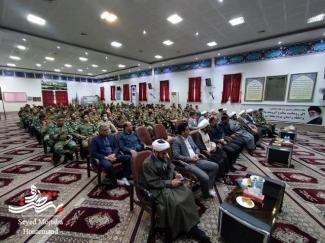 آیین تکریم ومعارفه روسای قدیم و جدید عقیدتی سیاسی گروه 840 موشکی شهید کبریایی