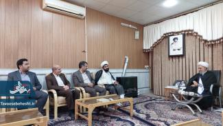 سفر ریاست شورای هماهنگی تبلیغات اسلامی استان اصفهان به شهرستان آران و بیدگل