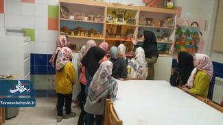 خلق آثاربزرگ در دستان کوچک دختران بهشتی