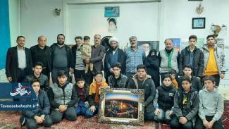 خانواده شهید متولی میزبان متولیان علم و دانش  