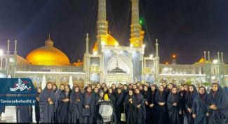 اردوی زیارتی سیاحتی دانش آموزان آران و بیدگلی به شهر مقدس قم 