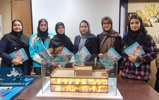 دانشجویان آران و بیدگلی و کاشانی پیشگام شدند؛ رونمایی از ماکت مجتمع درمانی حرمین عسگریین