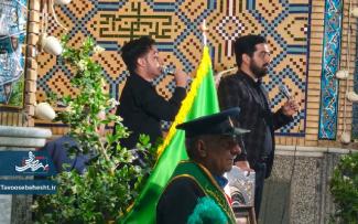  نیم نگاهی به مراسم تجلیل از مقام معلم در حرم مطهر هلال بن علی (ع) 