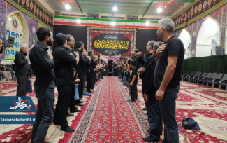 نوجوانان مکتب المهدی(عج) در سوگ ۱۳ ساله دشت کربلا